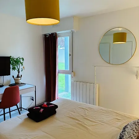 Appartement Chez Jade - Spa, Gare Et Centre Rennes